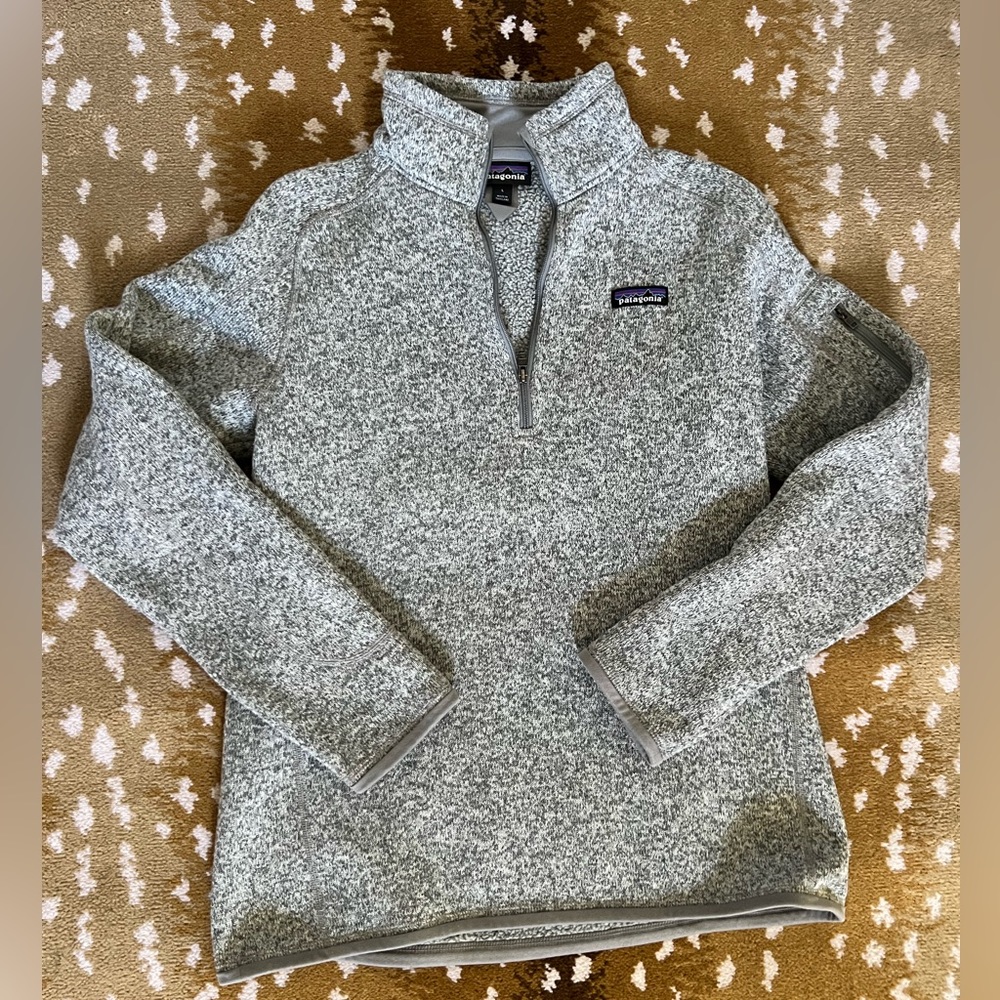 Patagonia Women's Better Sweater® 1/4-Zip Fleece Size L